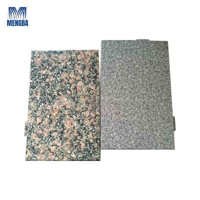 Stadiums Aluminium Curtain Wall Waterproof Natural Stone Wall Panels