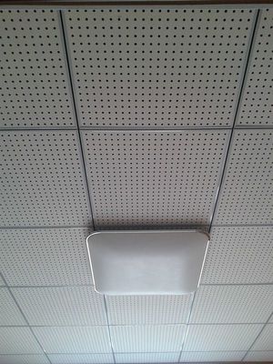 Interior Suspended Aluminium Ceiling Panel Stretch Soundproof