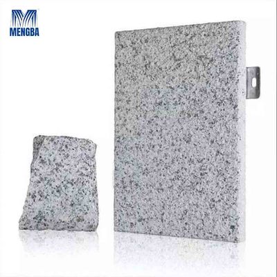 Stadiums Aluminium Curtain Wall Waterproof Natural Stone Wall Panels