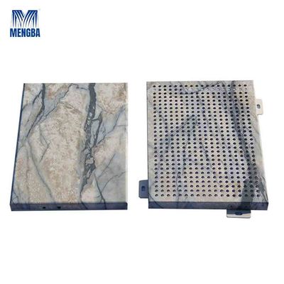 Stadiums Aluminium Curtain Wall Waterproof Natural Stone Wall Panels